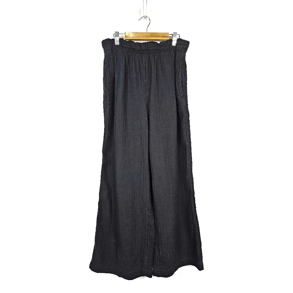 GAP Gauze Wide-Leg Pants - Picture 3 of 10